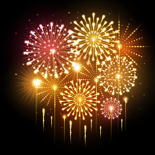 Векторный фейерверк
