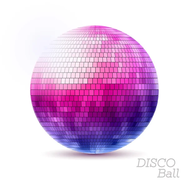 Discokugel. Disco-Hintergrund — Stockvektor