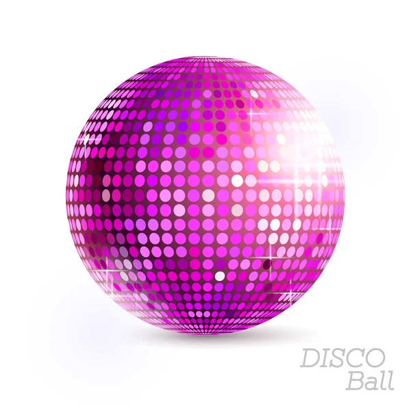 Discokugel. Disco-Hintergrund — Stockvektor