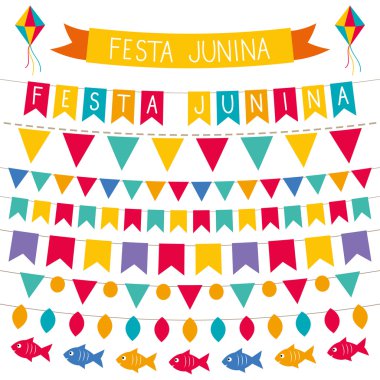 Festa junina dekorasyon seti