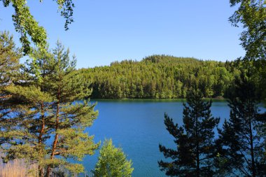 Lake Vattern İsveç'te