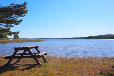 Lake Vattern İsveç'te