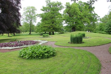 Güzel manzara Naas Park, İsveç