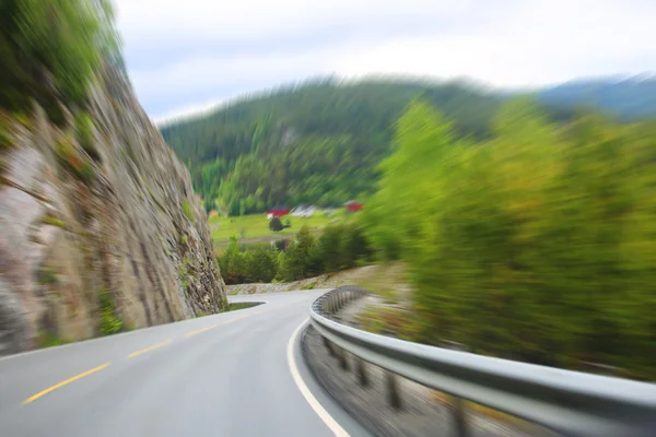 Mountain road, Norway — Stock Photo, Image