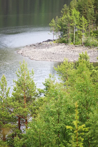 Lago Tinnsja, Noruega — Fotografia de Stock