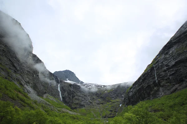 Norveç'te Troll duvar — Stok fotoğraf