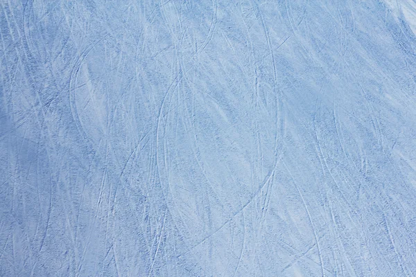边坡的滑雪痕迹 — 图库照片