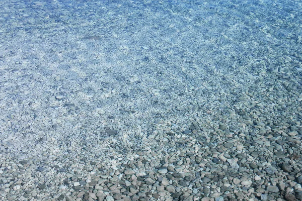 Sahil Kenarındaki Deniz Suyu Doğal Arka Plan Hırvatistan Daki Beyaz — Stok fotoğraf