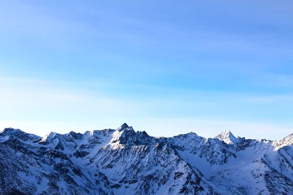 Montagne invernali — Foto Stock