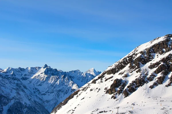 Montagne invernali — Foto Stock