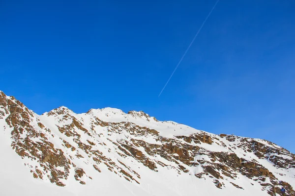 Vintern berg — Stockfoto