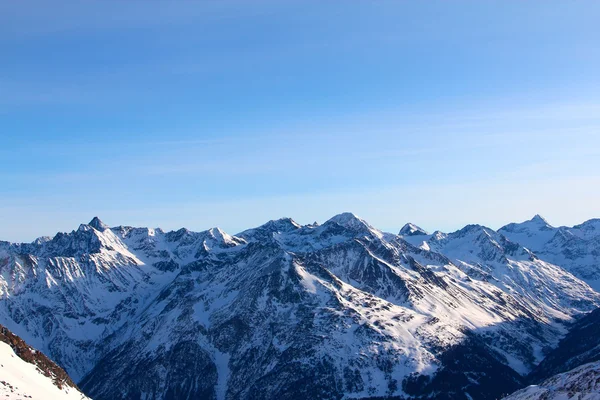 Montagne invernali — Foto Stock