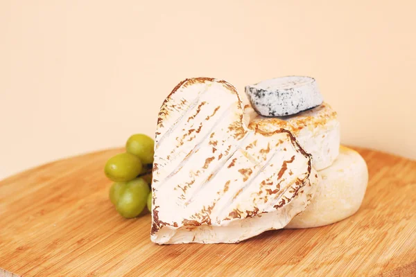 Collection of camembert cheese — Stock Photo, Image