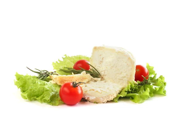 Käse und Gemüse — Stockfoto