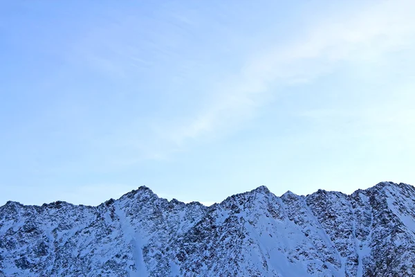 冬山 — 图库照片