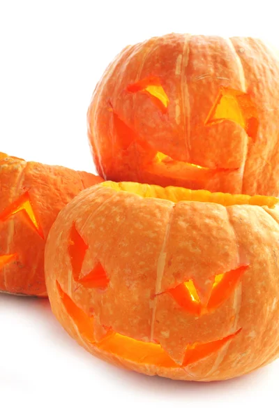 Zucche di Halloween — Foto Stock