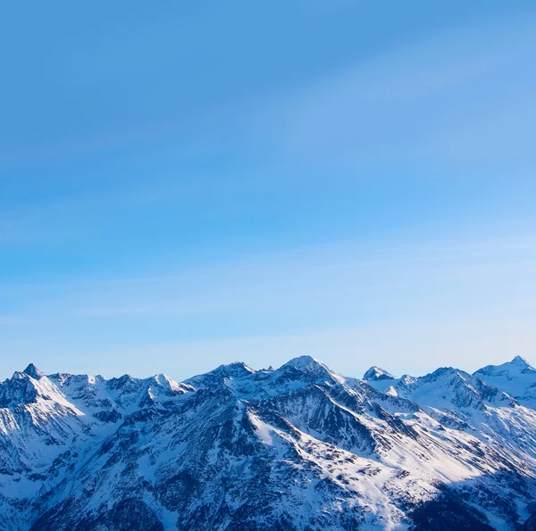 Montañas de invierno — Foto de Stock