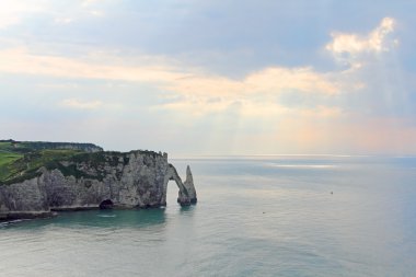 Etretat, uçurumlar