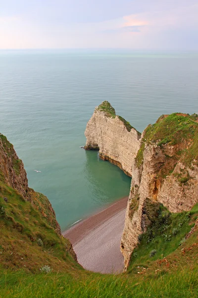 Etretat, uçurumlar — Stok fotoğraf