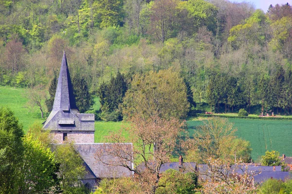 Normandy village — Zdjęcie stockowe