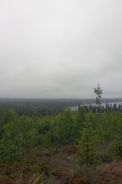 Gölün kuzey, yatay