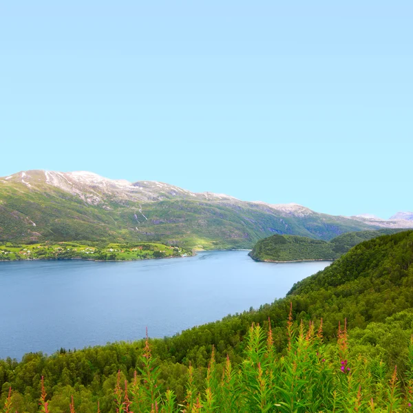 Severní Norsko krajina — Stock fotografie