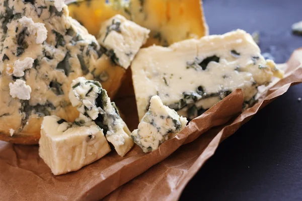 Roquefort cheese composition — Stock Photo, Image