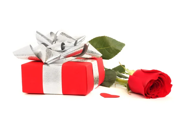 Rose en cadeau — Stockfoto