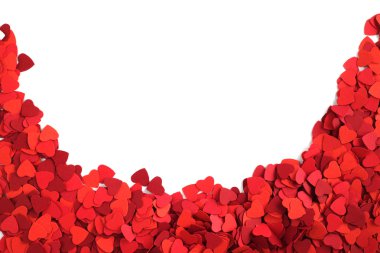 Kağıt kalp çerçeve