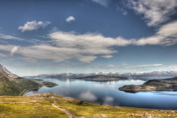 Noord Noorwegen landschap — Stockfoto