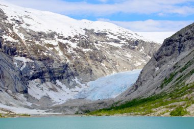Nigardsbreen glacier clipart