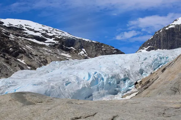 Nigardsbreen льодовик — стокове фото