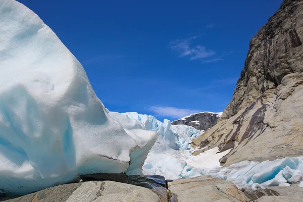 Glaciar Nigardsbreen — Foto de Stock