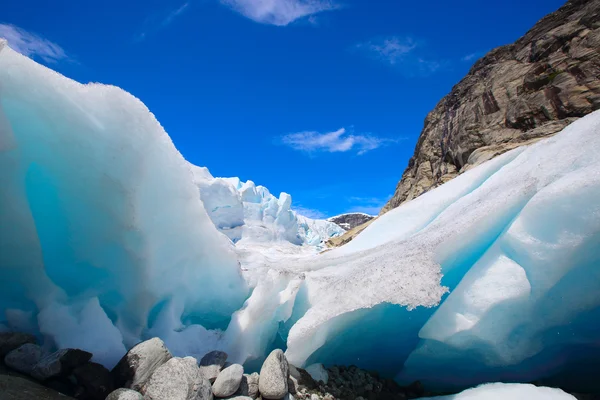 Ледник Нигардсбрин — стоковое фото