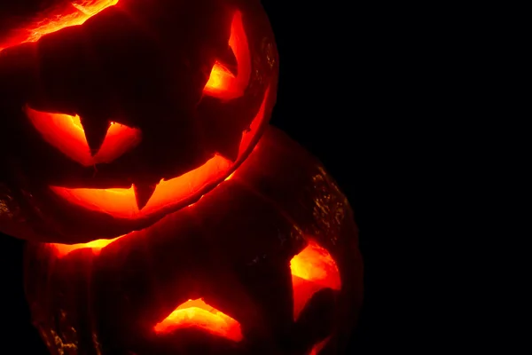 Zucche di Halloween — Foto Stock