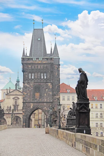 Karlsbrücke, Prag — Stockfoto