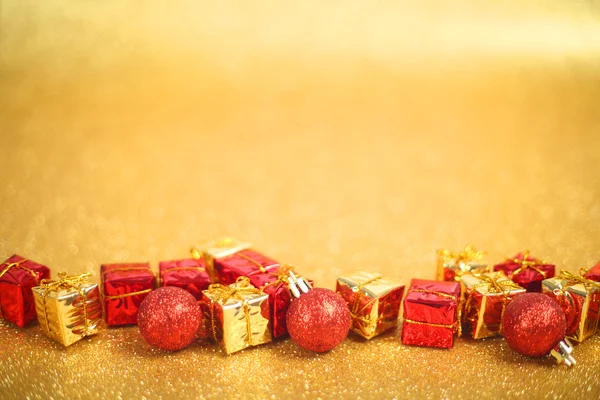 Holiday gift boxes — Stock Photo, Image