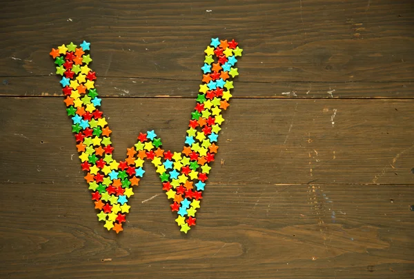 Harf W candy ile yapılır