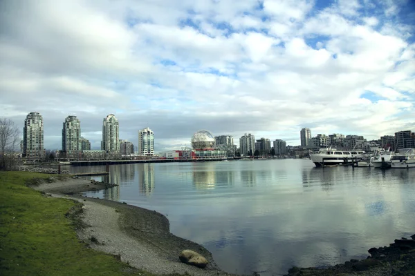 Skyline en Vancouver, Canadá — Foto de Stock