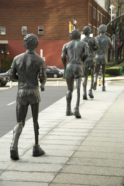 Terry fox statues — Stock Photo, Image