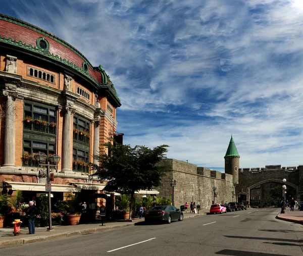 St-John street a Quebec — Foto Stock