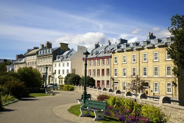 Old town in Quebec city — Stock Photo, Image