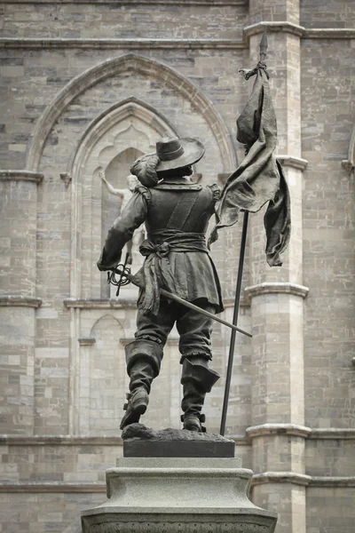 Statua Maisonneuve — Foto Stock