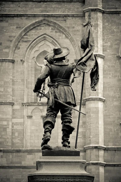 Statua Maisonneuve — Foto Stock