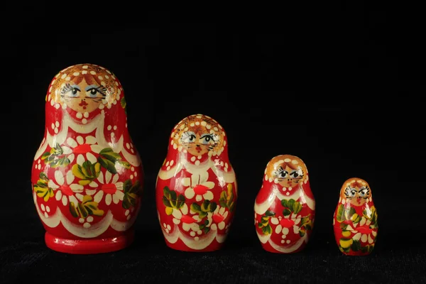 Russian dolls — Stock Photo, Image