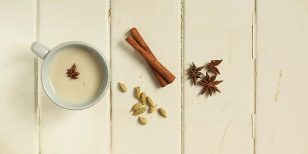 Chai on white background — Stock Photo, Image