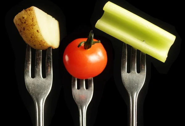 Légumes à la fourchette — Photo