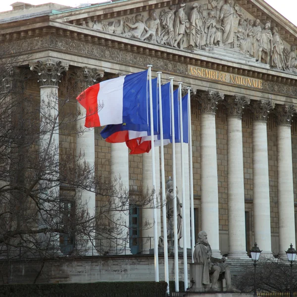 パリ、フランスの国家を組み立てる — ストック写真