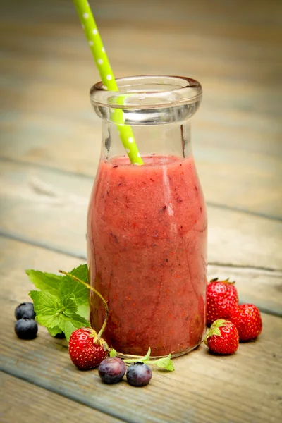 Bär Smoothie — Stockfoto