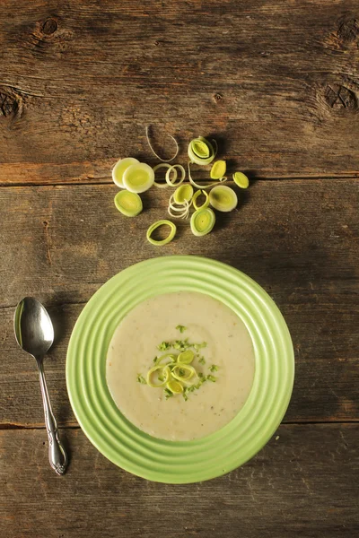 Leek soup — Stock Photo, Image